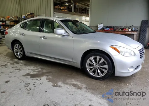 2013 Infiniti M37 z USA, uszkodzony, nr VIN JN1BY1AP9DM511615